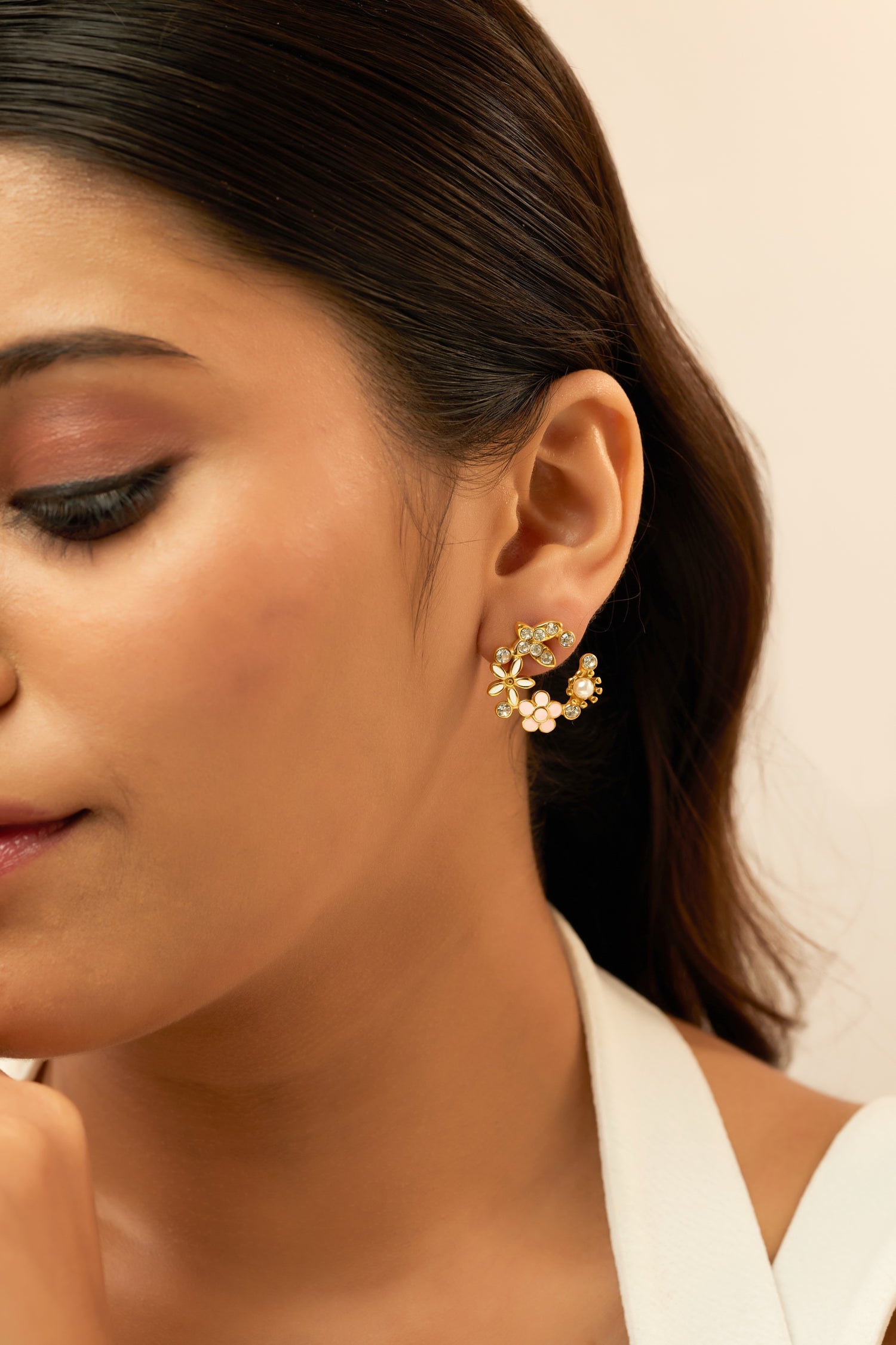 Bloom Earrings - Waterproof, 18k Gold Plated
