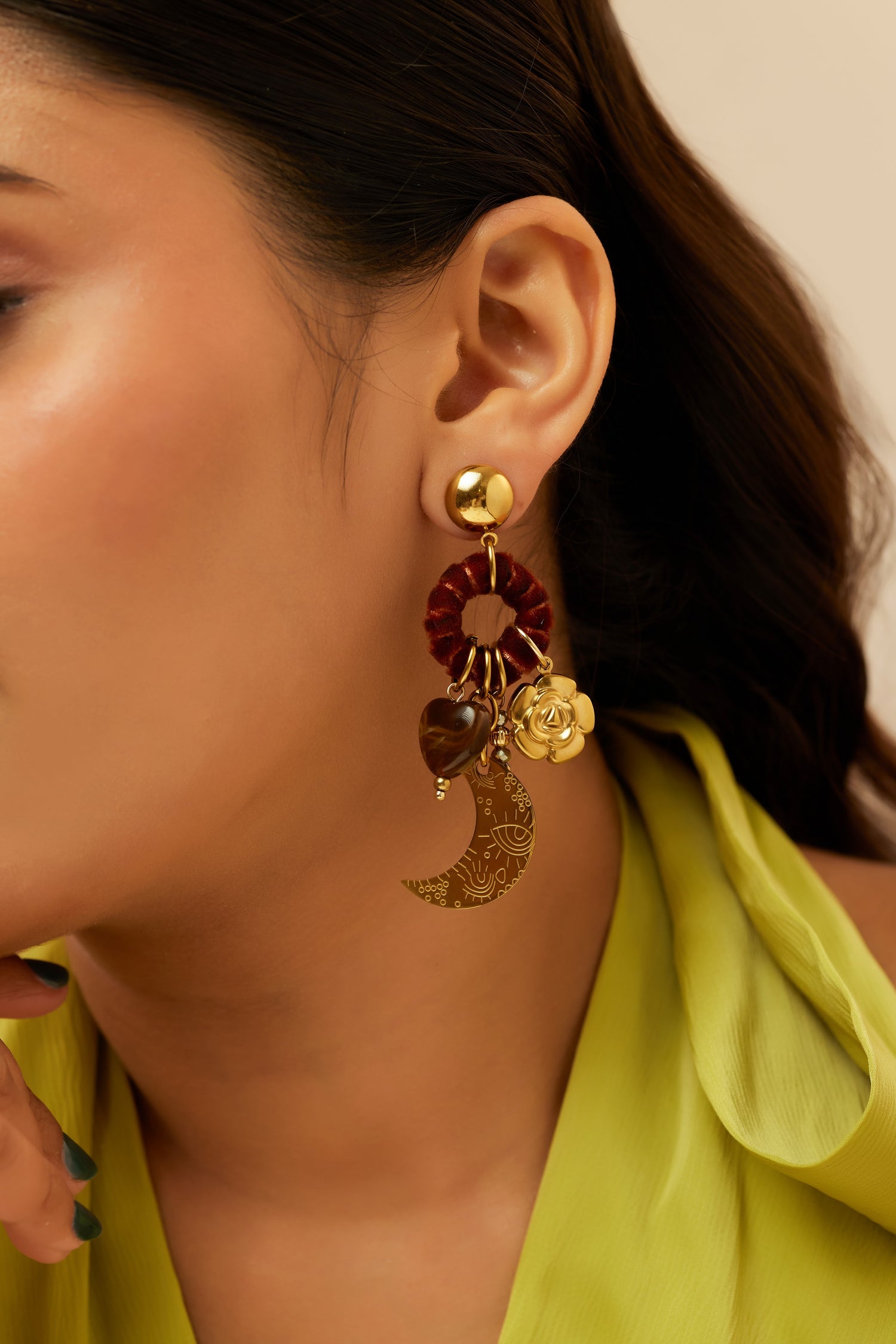 Farsi Earrings  - Waterproof, 18k Gold Plated