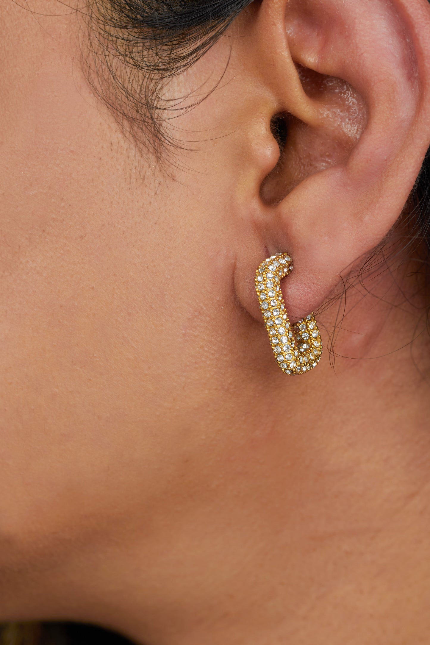 Diapa Hoops - Waterproof, 18k Gold Plated