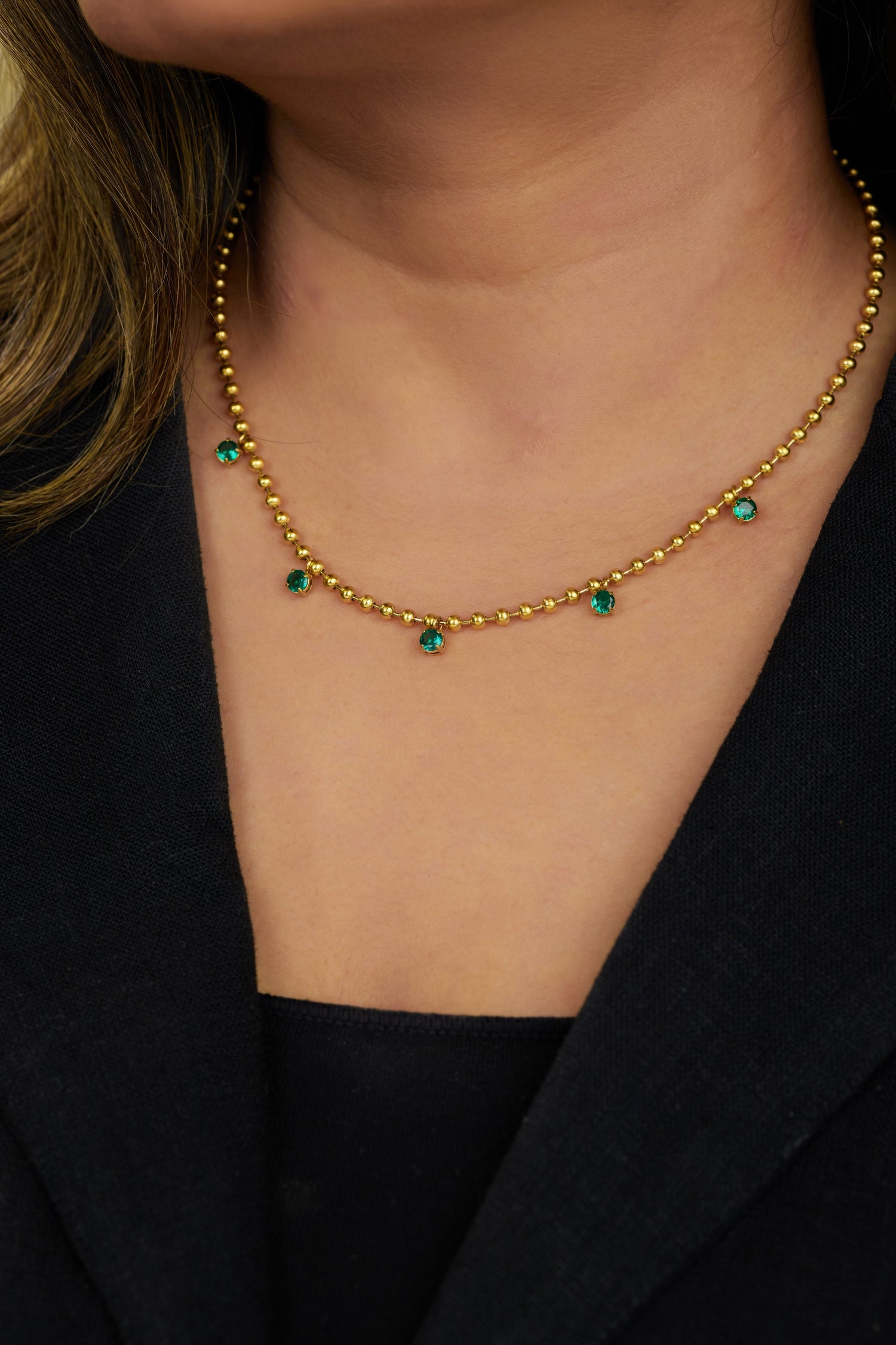 Ibiza Necklace - Waterproof, 18k Gold Plated