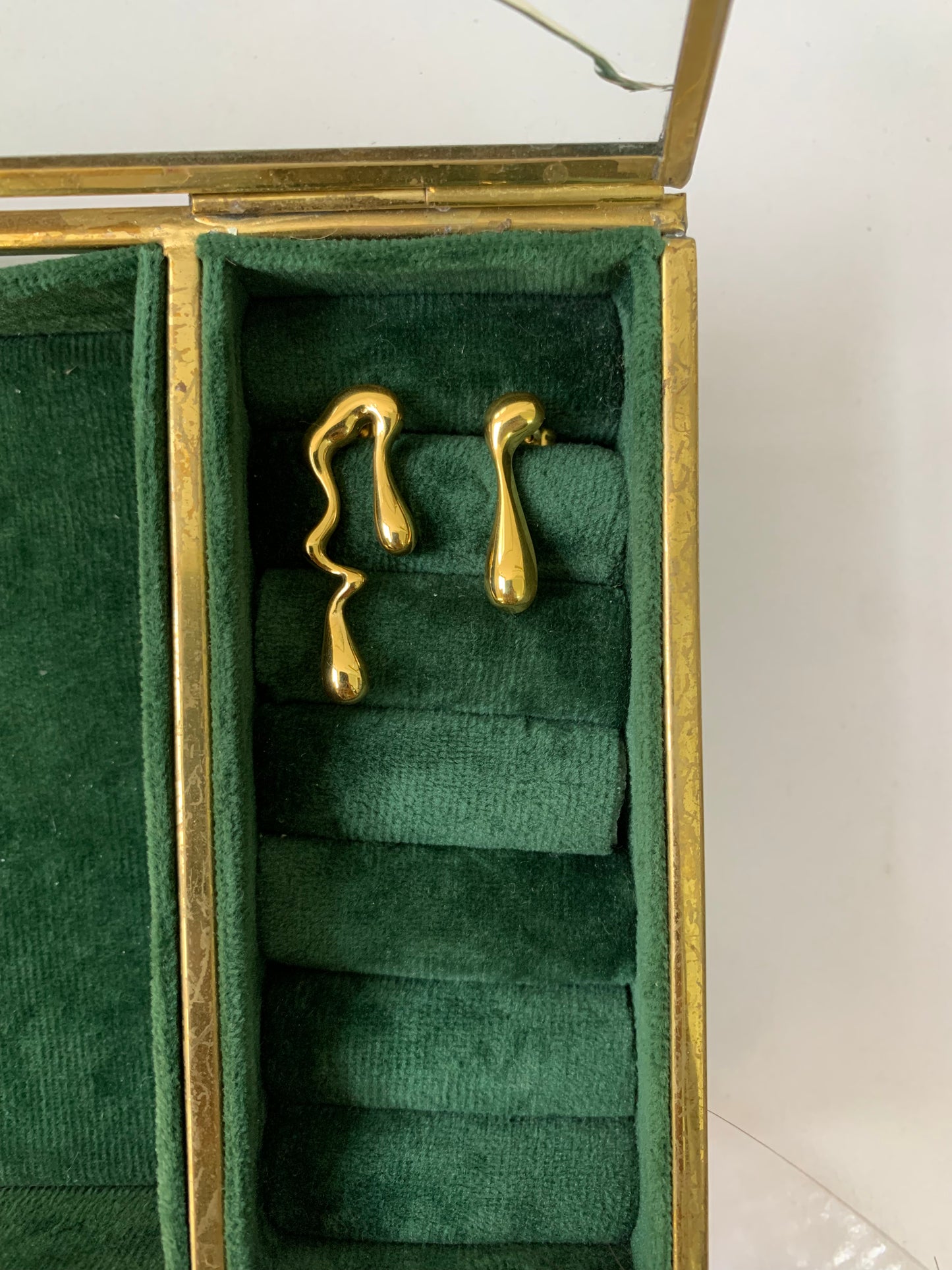 Melted Earrings - Waterproof, 18k Gold Plated