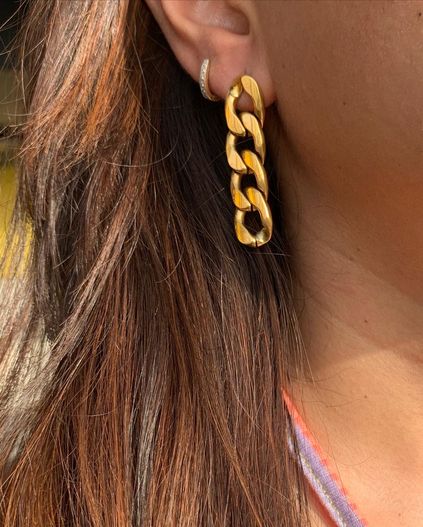 Linky Earrings - Waterproof, 18k Gold Plated