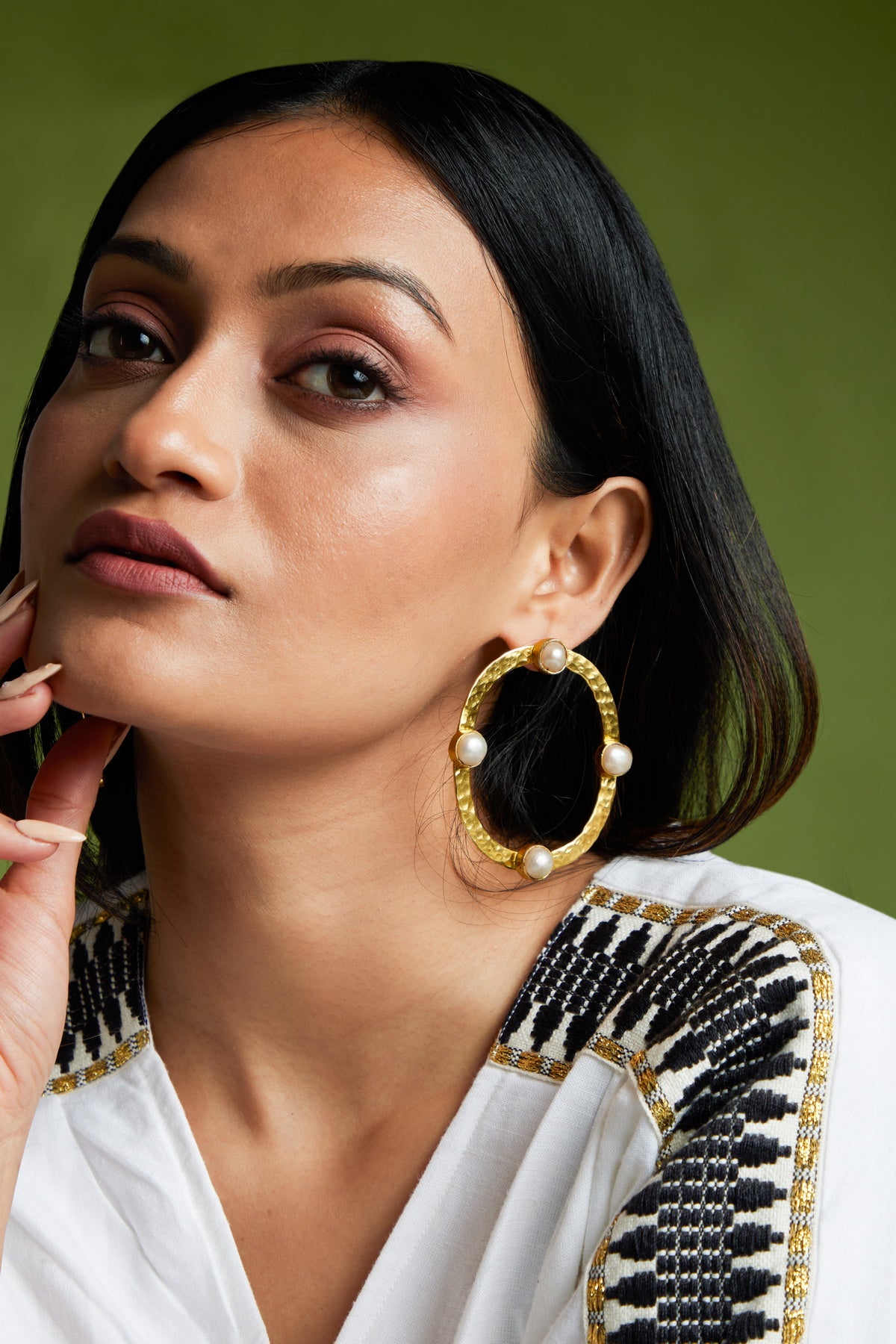 Sun Earrings - 18k Gold Plated, Anti Tarnish