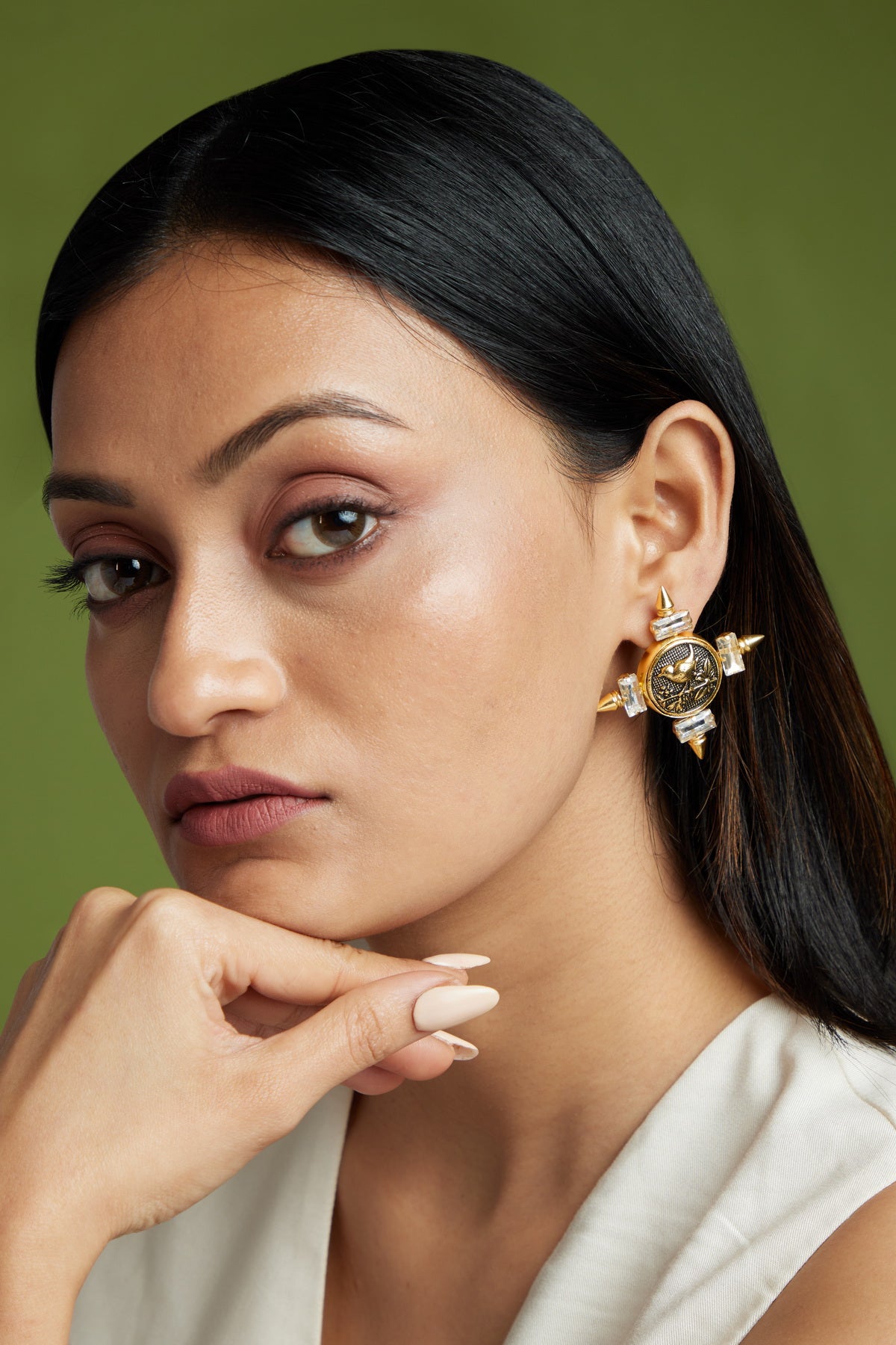 Sparrow Studs - 18k Gold Plated, Anti Tarnish