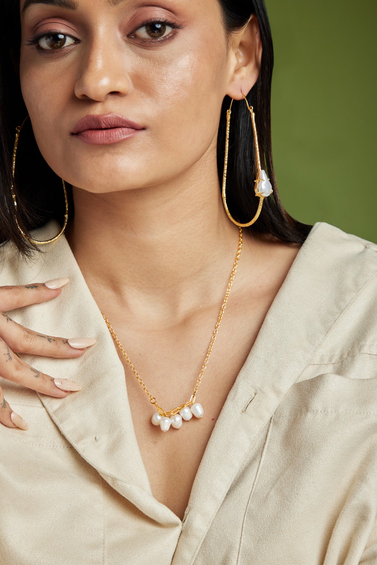 Jero Necklace - 18k Gold Plated, Anti Tarnish