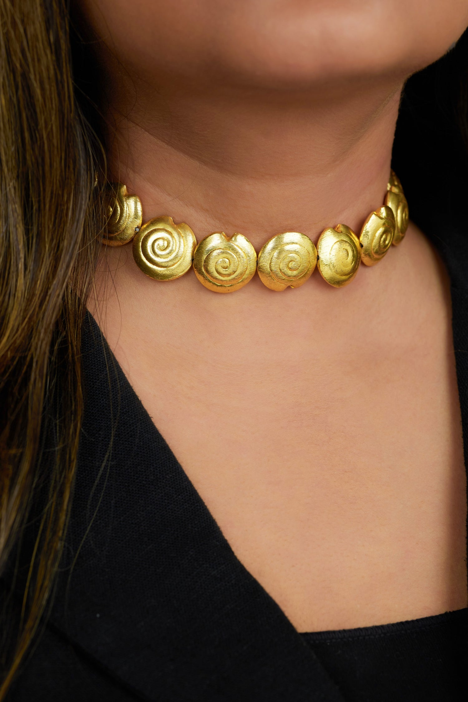 Shell Snail Necklace 18K Gold Plated Anti-Tarnish Necklace