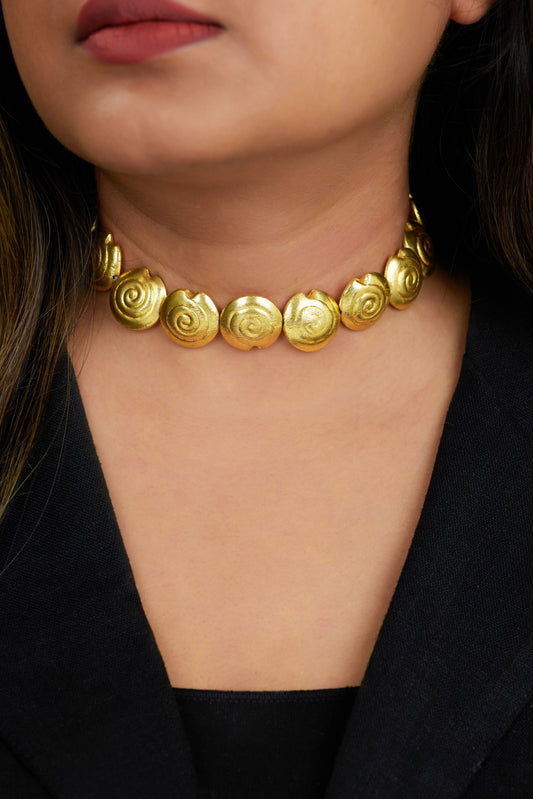Shell Necklace - 18k Gold Plated, Anti Tarnish